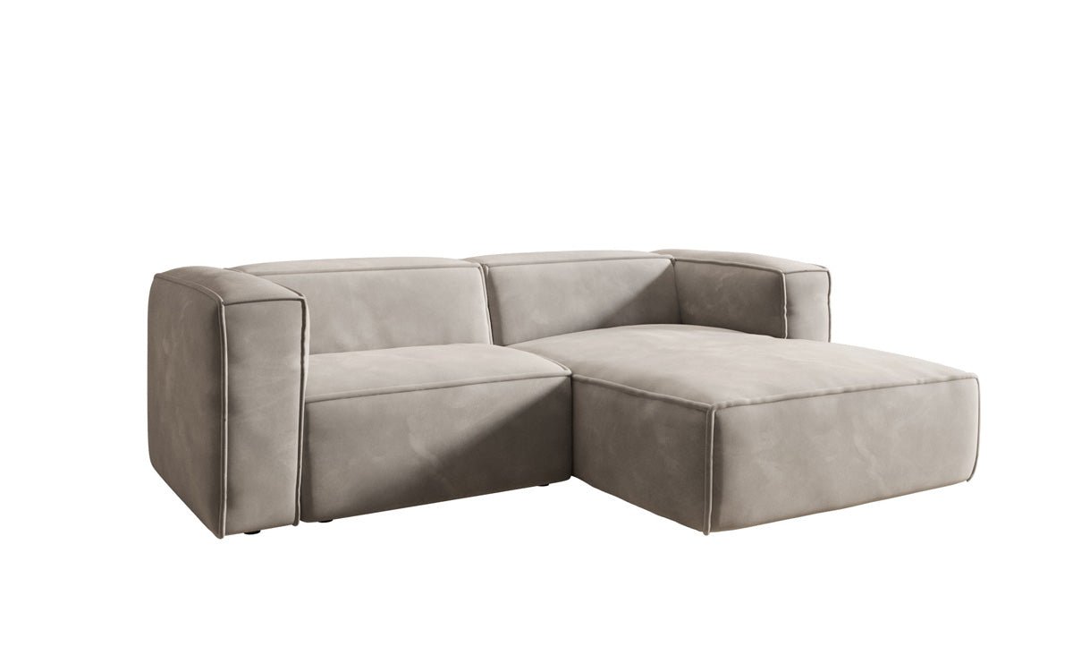 Designer Sofa Comfy L Mini i Samt