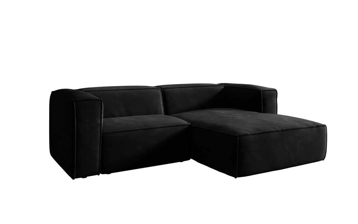 Designer Sofa Comfy L Mini i Samt