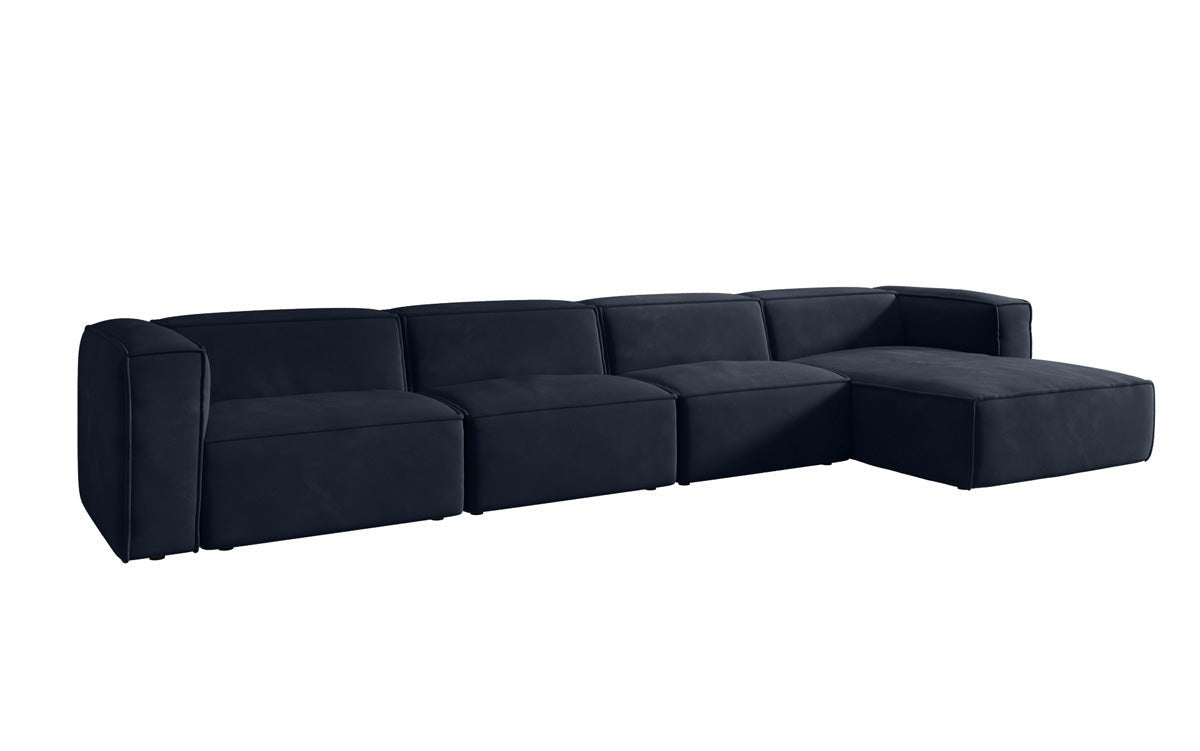 Designer Sofa Comfy L Maxi i Samt