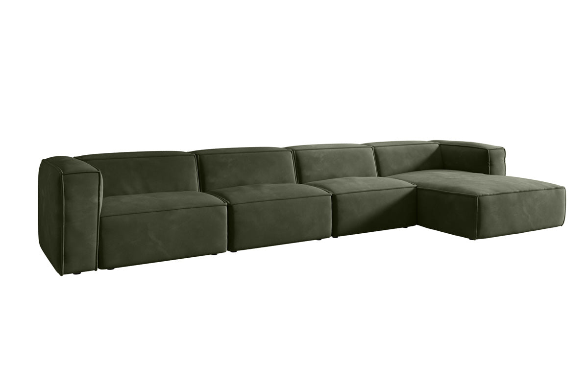 Designer Sofa Comfy L Maxi i Samt