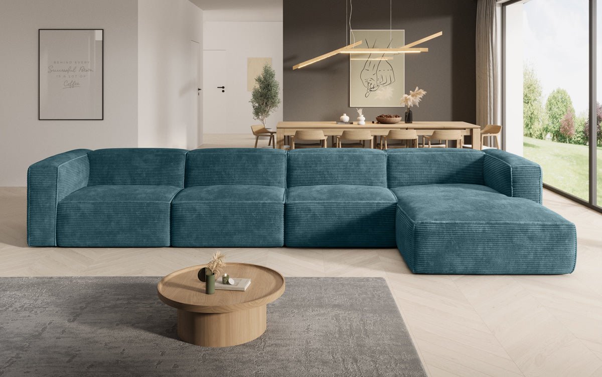 Designer Sofa Comfy L Maxi i kord