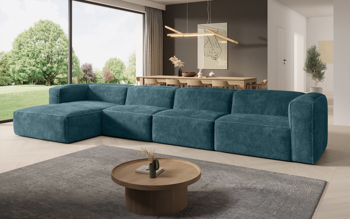 Designer Sofa Comfy L Maxi i kord