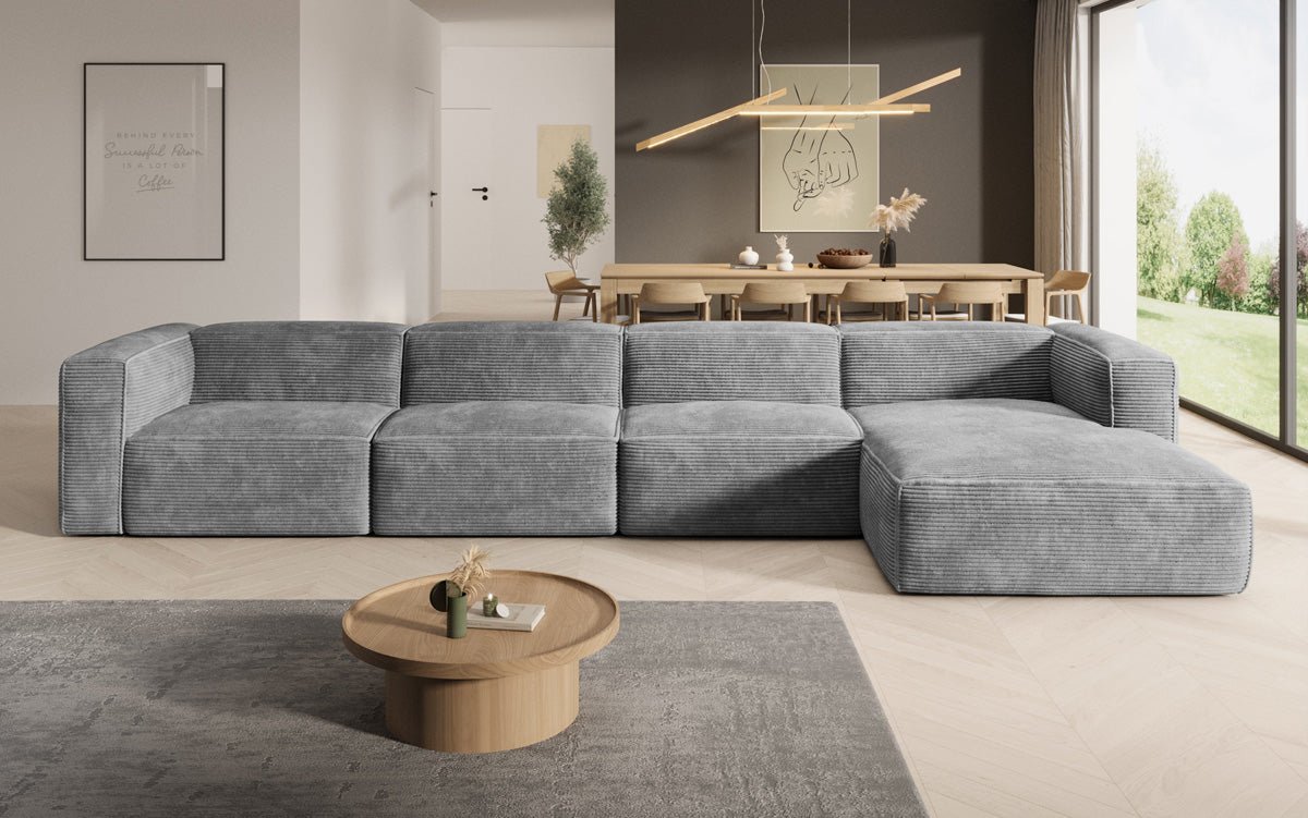 Designer Sofa Comfy L Maxi i kord