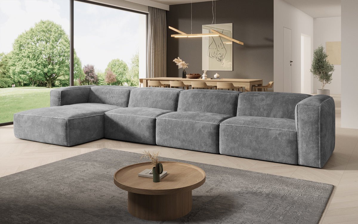 Designer Sofa Comfy L Maxi i kord