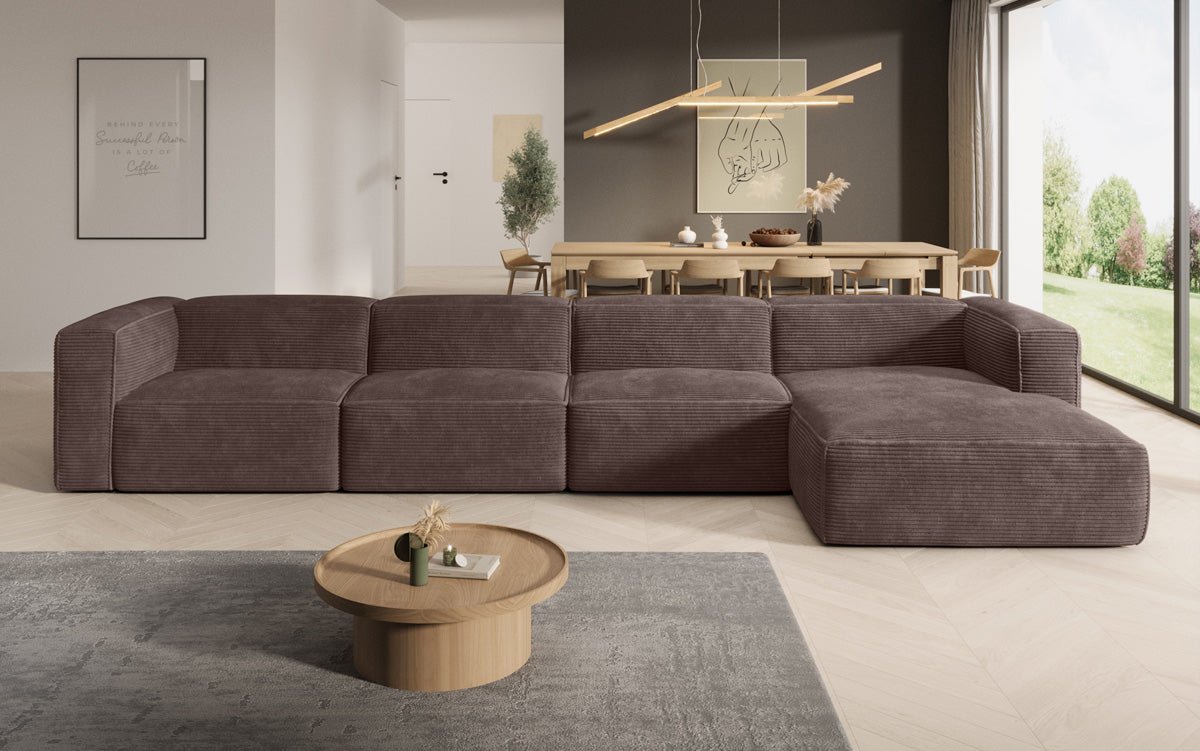 Designer Sofa Comfy L Maxi i kord