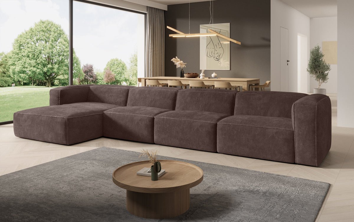 Designer Sofa Comfy L Maxi i kord