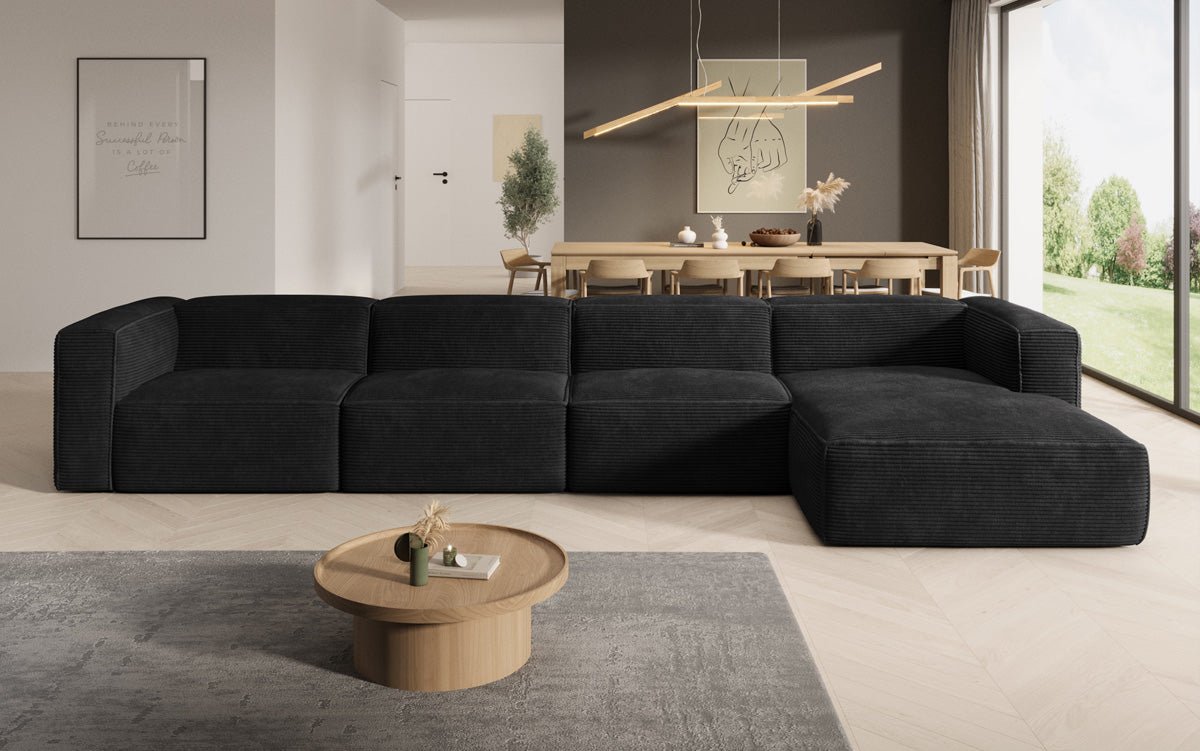 Designer Sofa Comfy L Maxi i kord