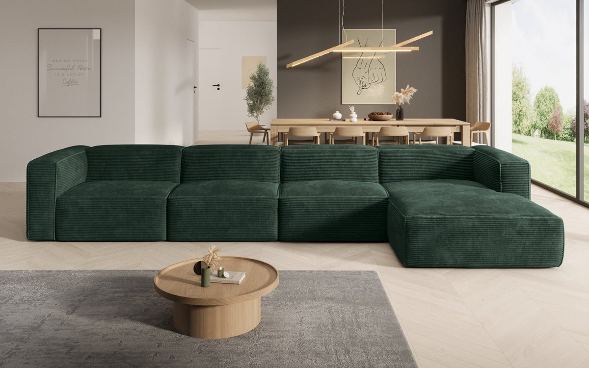 Designer Sofa Comfy L Maxi i kord