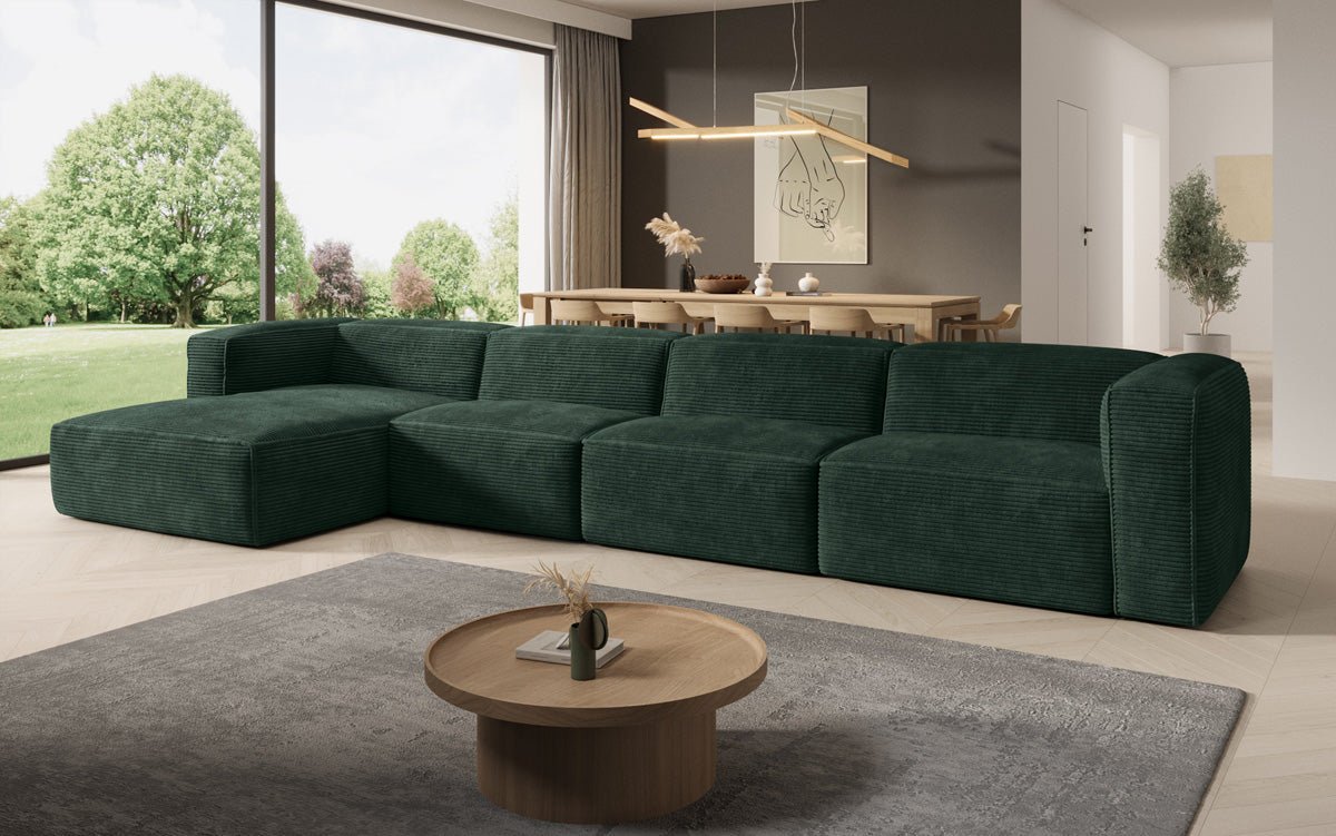 Designer Sofa Comfy L Maxi i kord