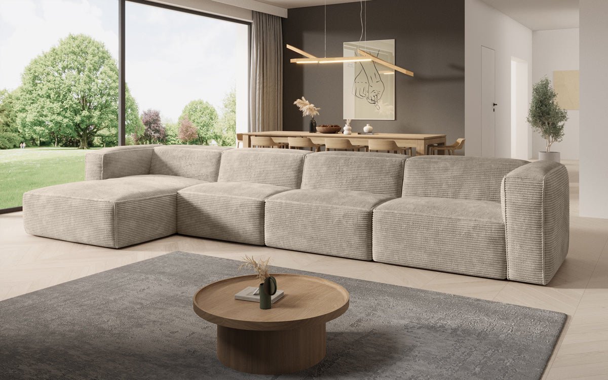 Designer Sofa Comfy L Maxi i kord