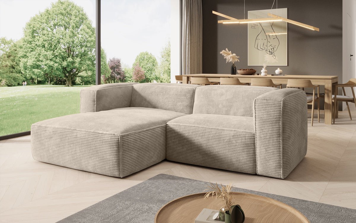 Designer Sofa Comfy L Mini i kord