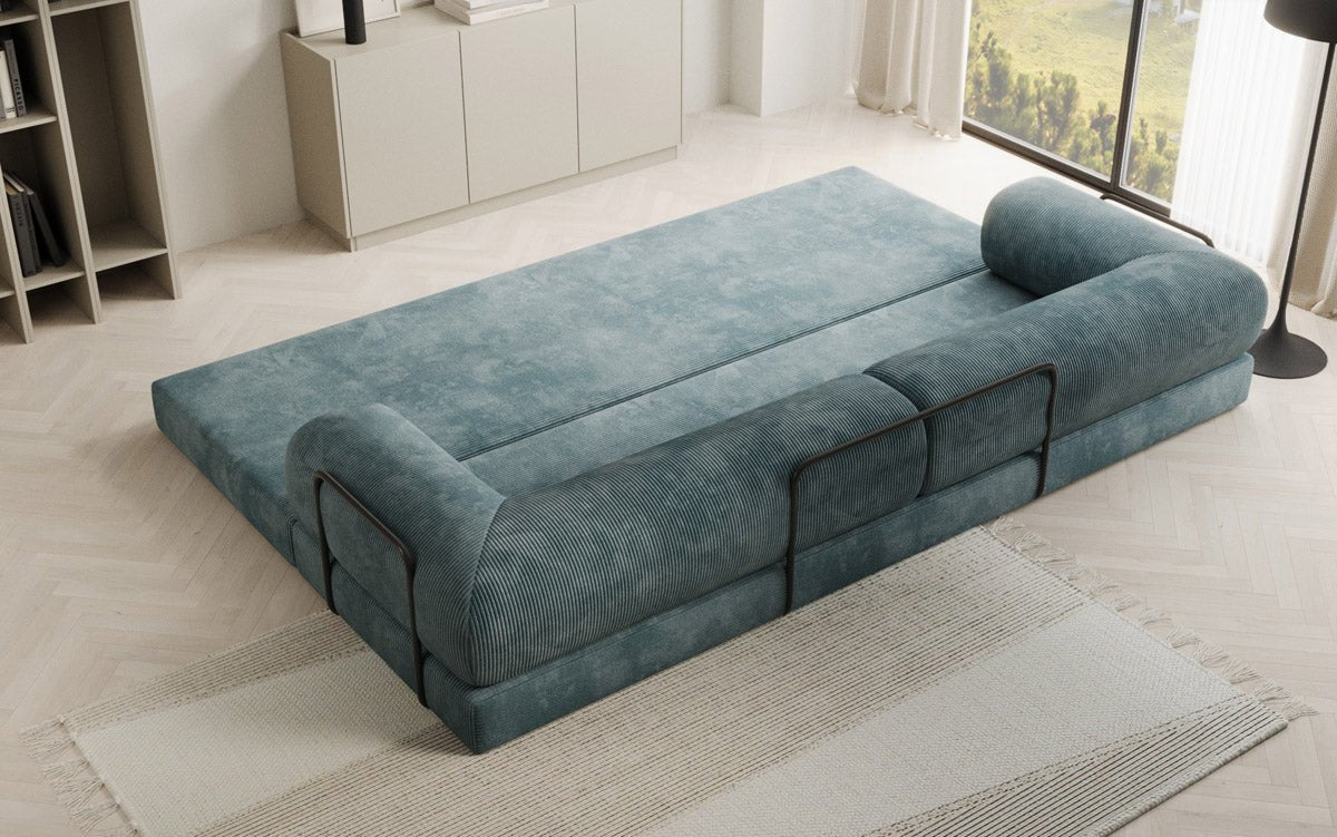 Designer Sofa Lazy 3 Sitzer XXL in Cord