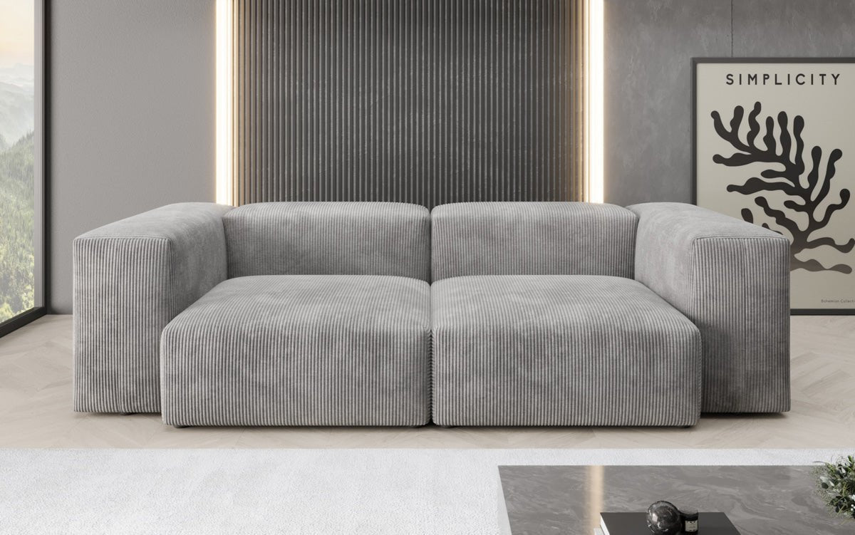 Designer 2-personers sofa Snug i fløjl