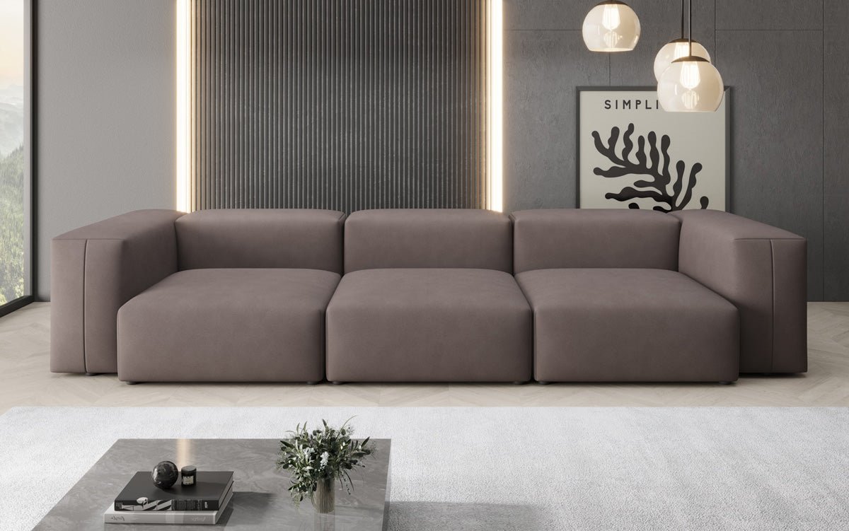 Designer 3-personers sofa Snug i Stof