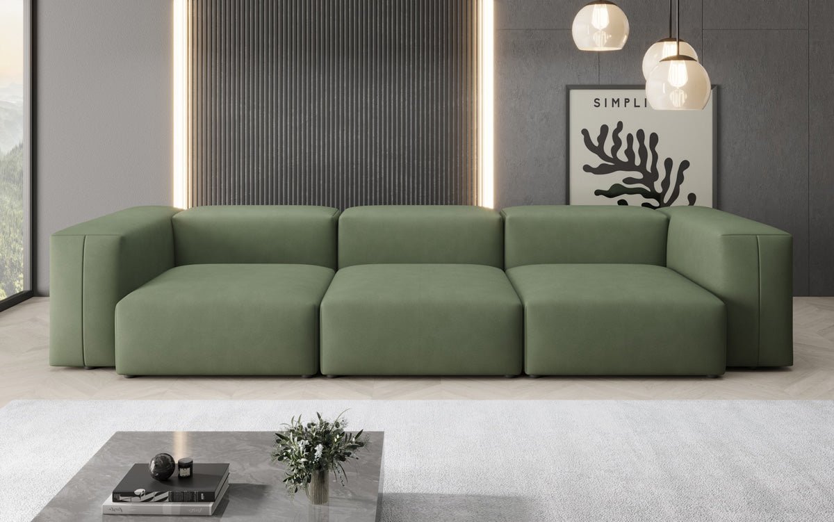 Designer 3-personers sofa Snug i Stof