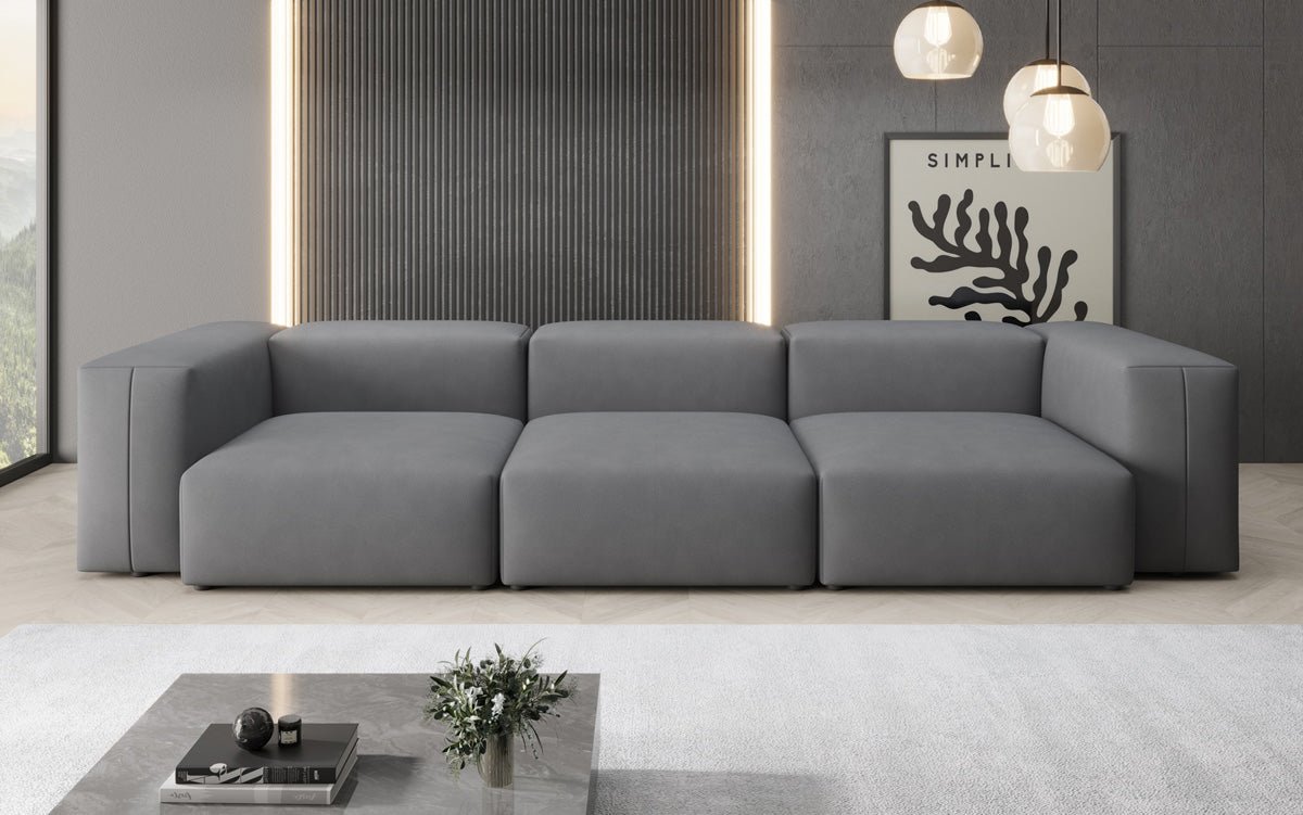Designer 3-personers sofa Snug i Stof