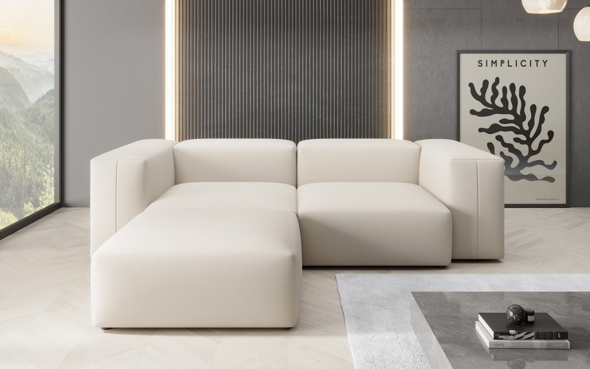 Designer L Sofa Snug Mini i Stof