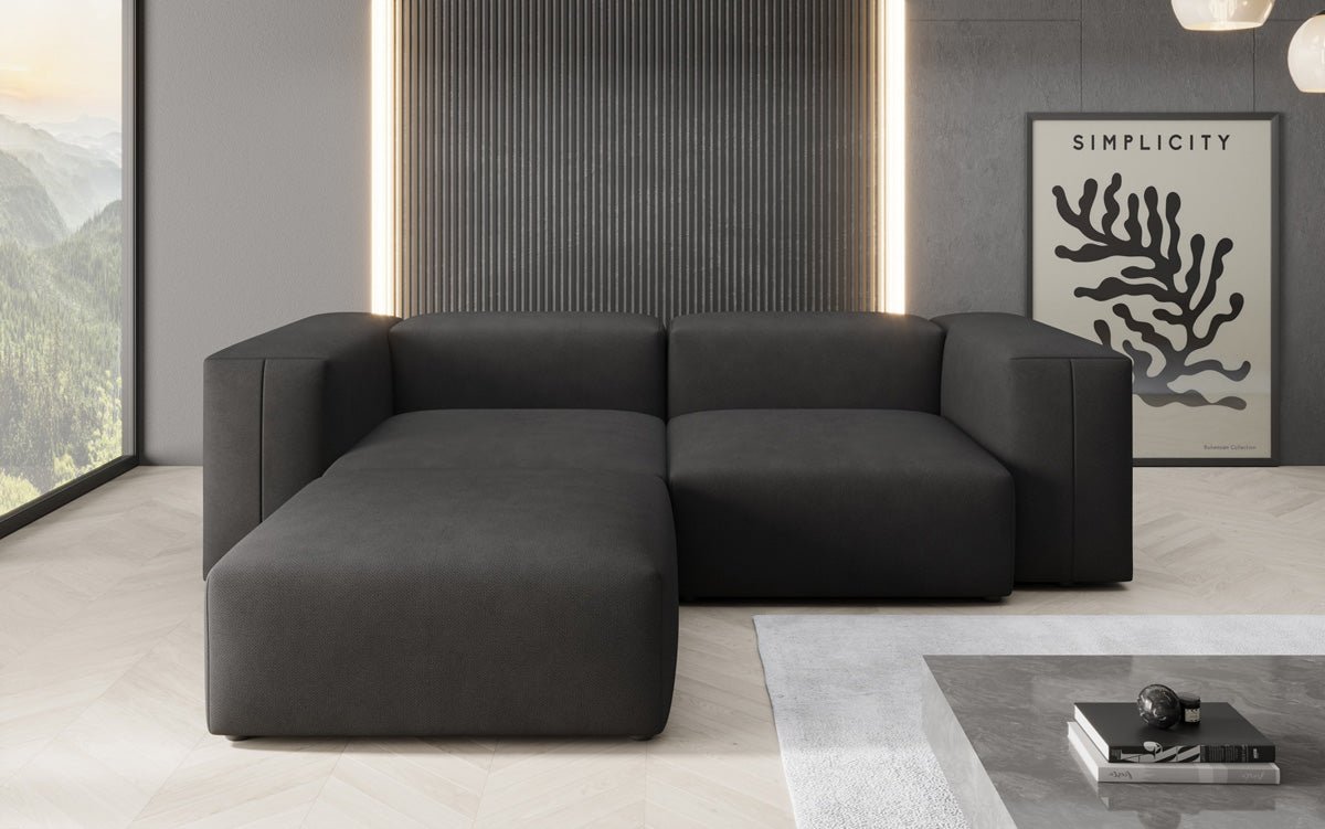 Designer L Sofa Snug Mini i Stof