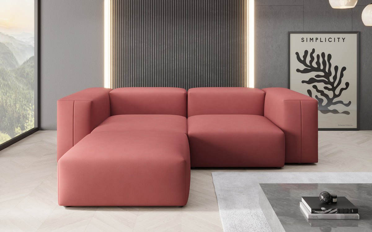 Designer L Sofa Snug Mini i Stof
