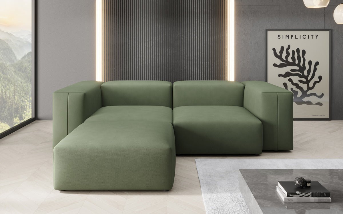 Designer L Sofa Snug Mini i Stof