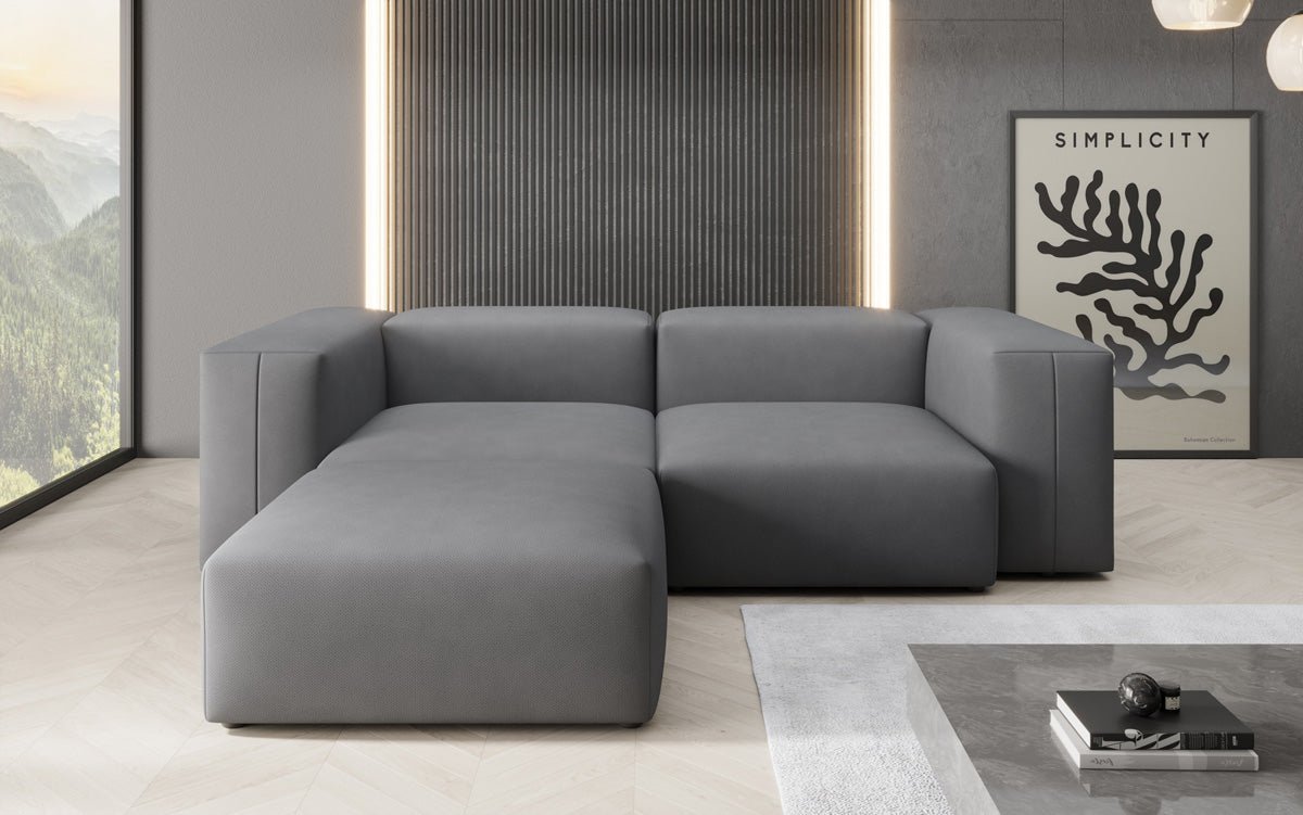 Designer L Sofa Snug Mini i Stof