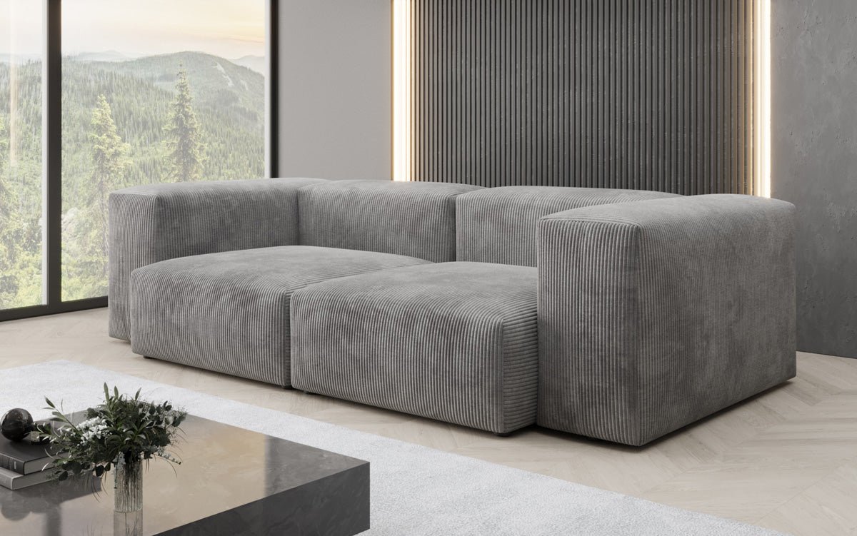 Designer 2-personers sofa Snug i fløjl