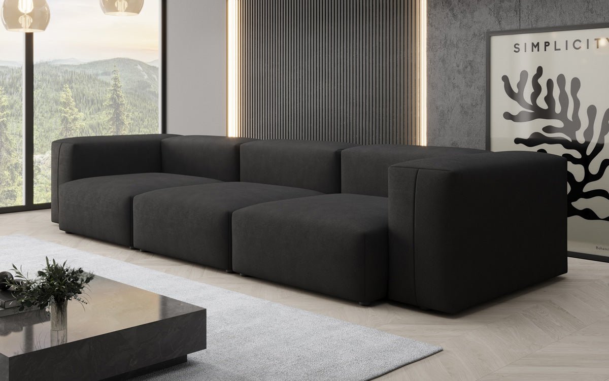Designer 3-personers sofa Snug i Stof