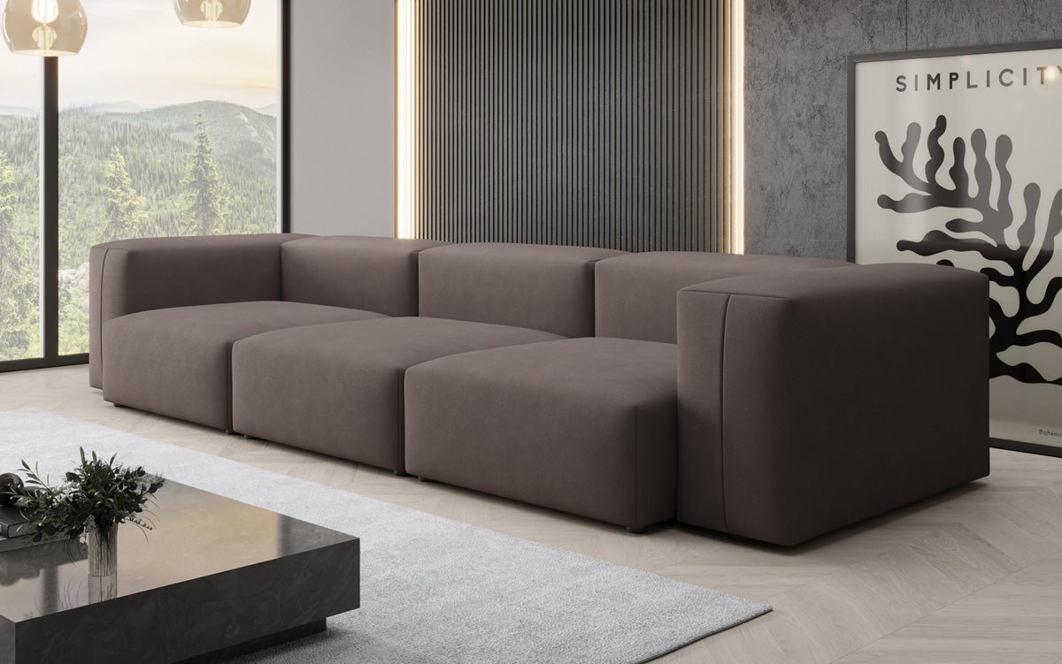 Designer 3-personers sofa Snug i Stof