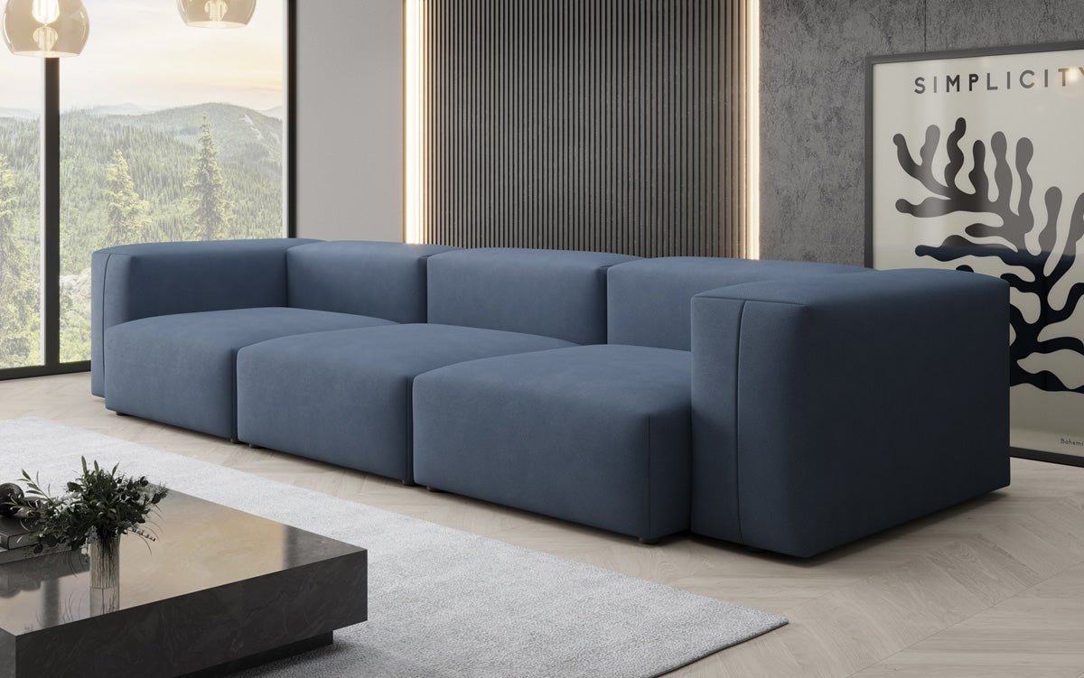 Designer 3-personers sofa Snug i Stof
