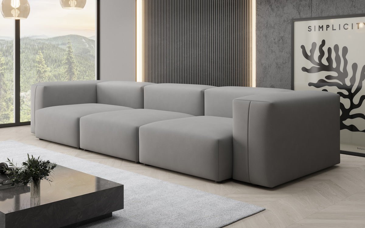Designer 3-personers sofa Snug i Stof