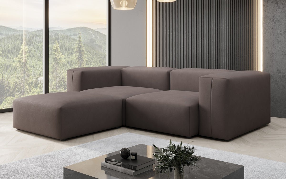 Designer L Sofa Snug Mini i Stof