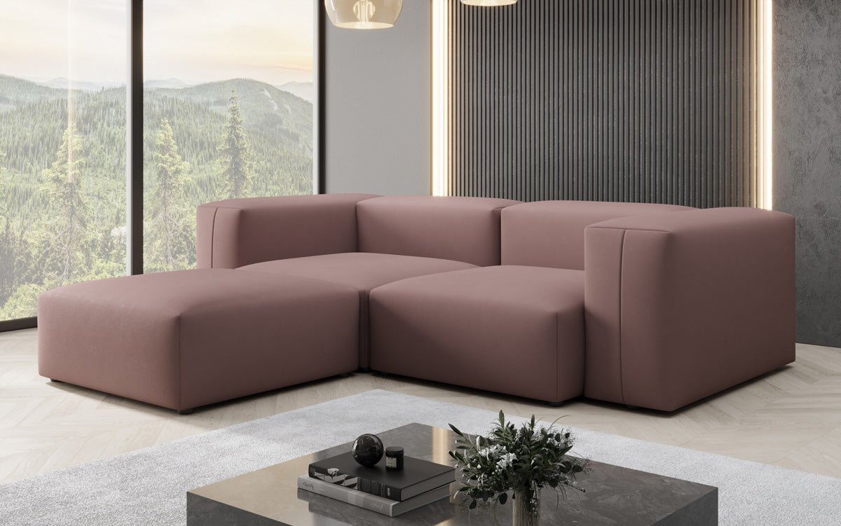 Designer L Sofa Snug Mini i Stof