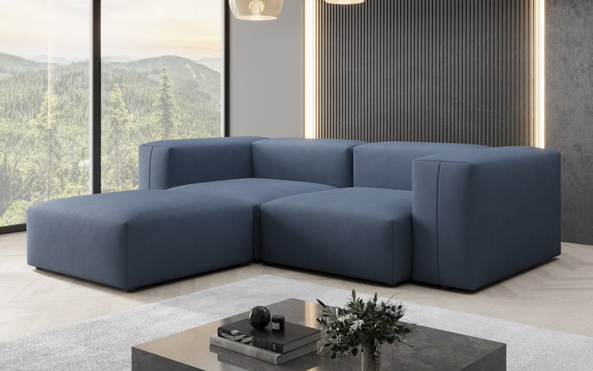 Designer L Sofa Snug Mini i Stof