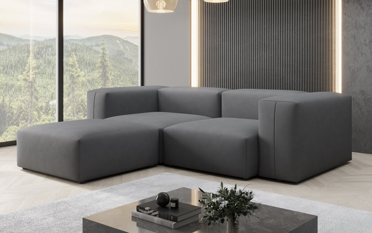Designer L Sofa Snug Mini i Stof