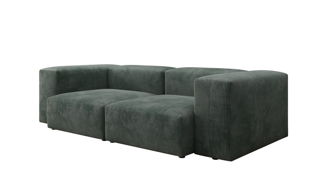 Designer 2-personers sofa Snug i fløjl
