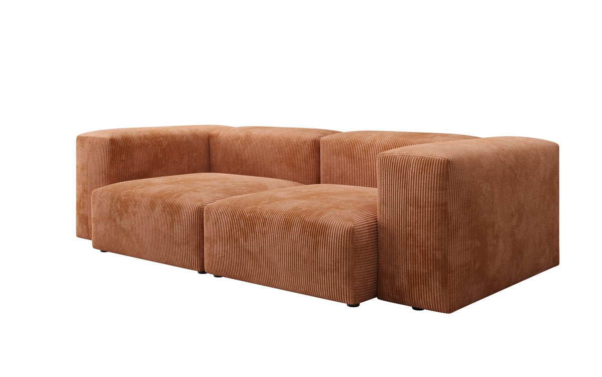 Designer 2-personers sofa Snug i fløjl