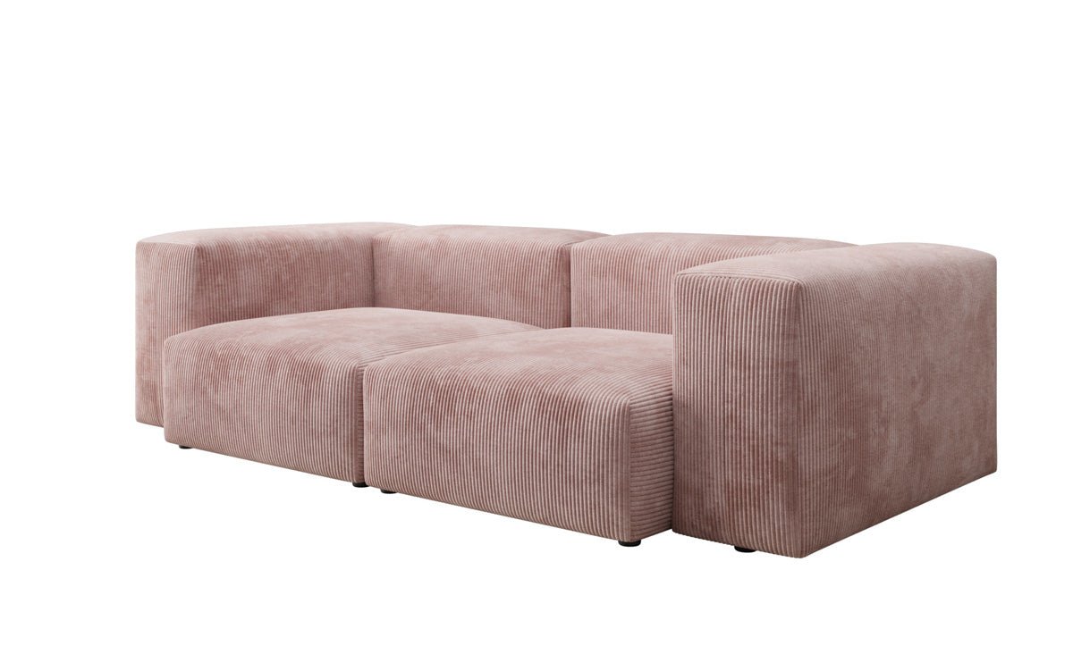 Designer 2-personers sofa Snug i fløjl