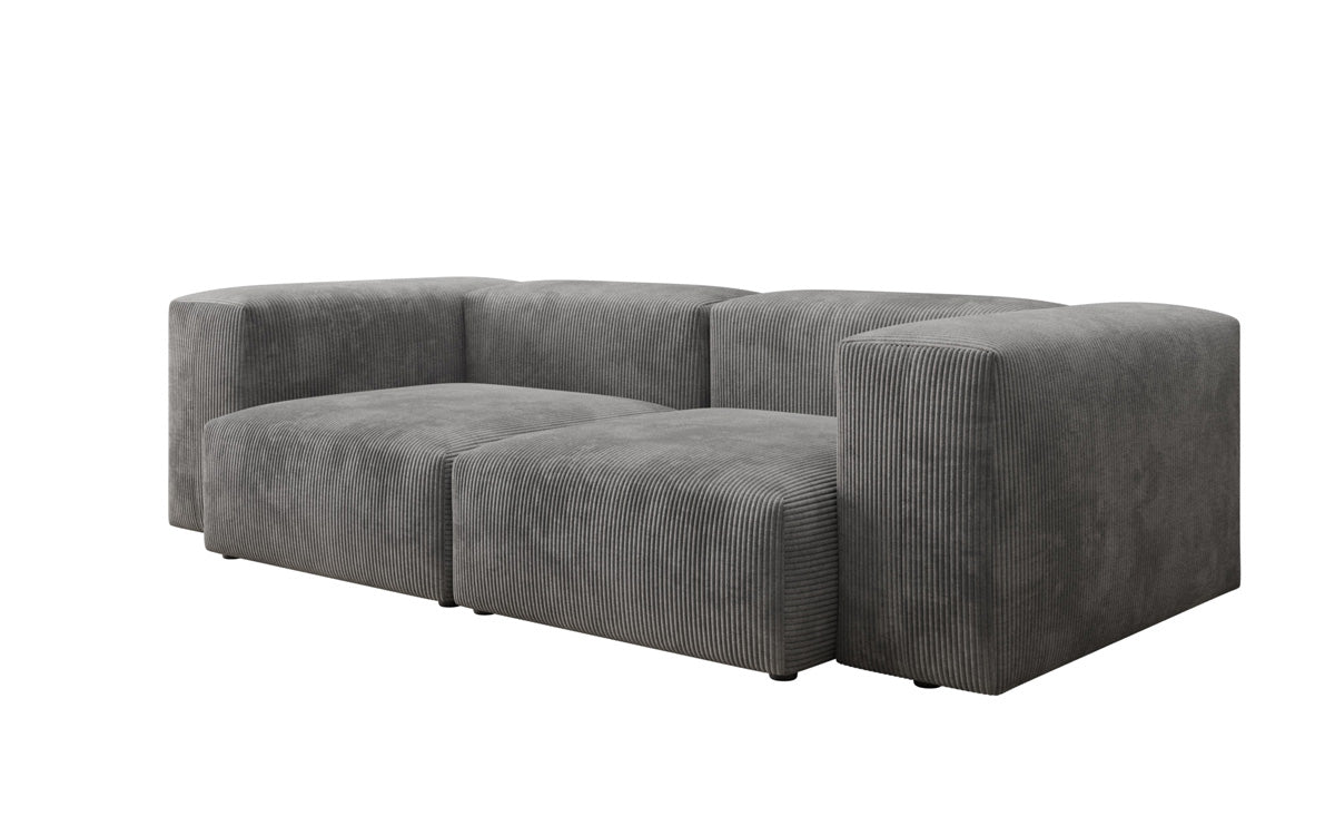 Designer 2-personers sofa Snug i fløjl