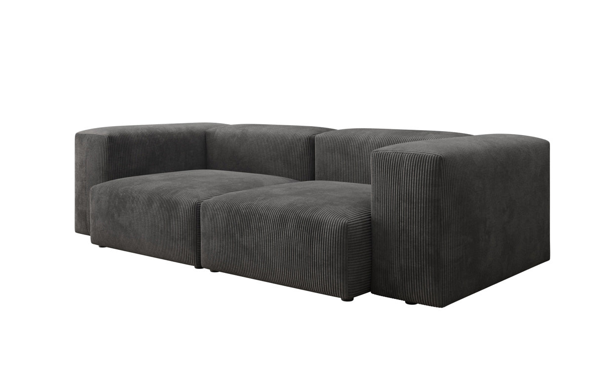 Designer 2-personers sofa Snug i fløjl