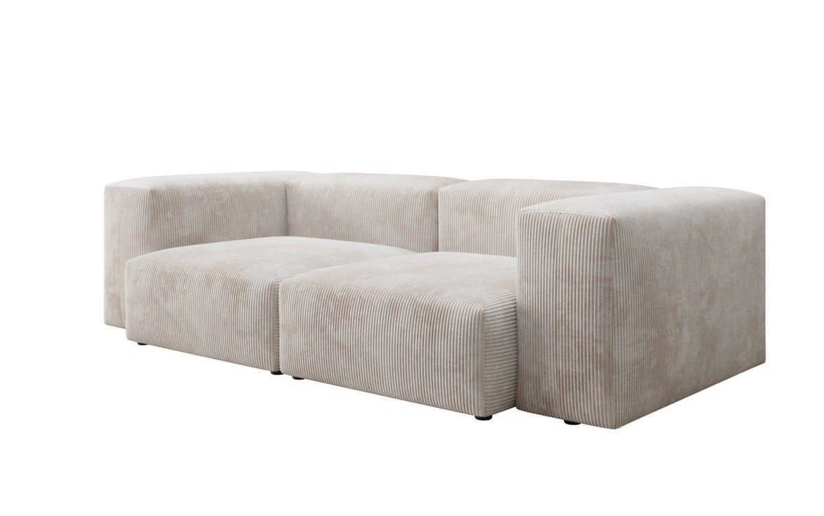 Designer 2-personers sofa Snug i fløjl
