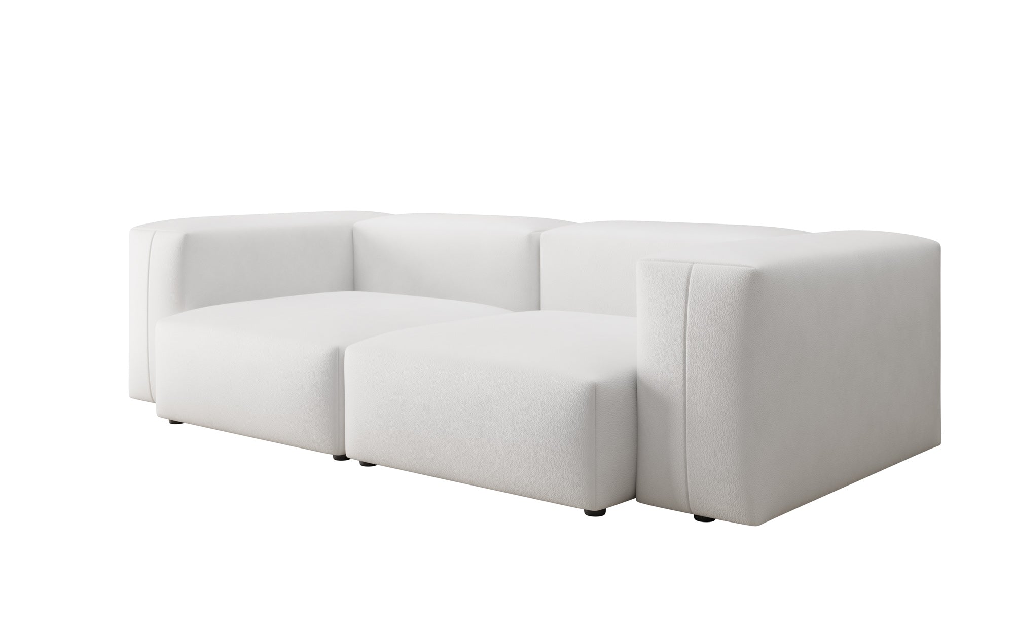 Designer 2-personers sofa Snug i ægte læder