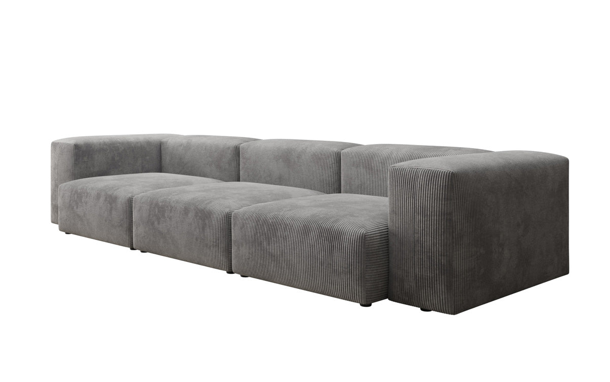 Designer 3-sæders sofa Snug i fløjl