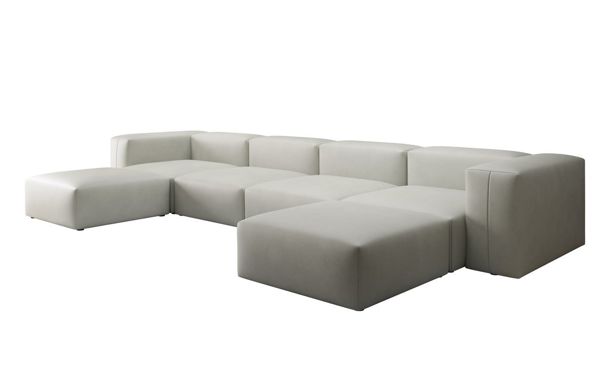 Designer U Sofa Snug i ægte læder