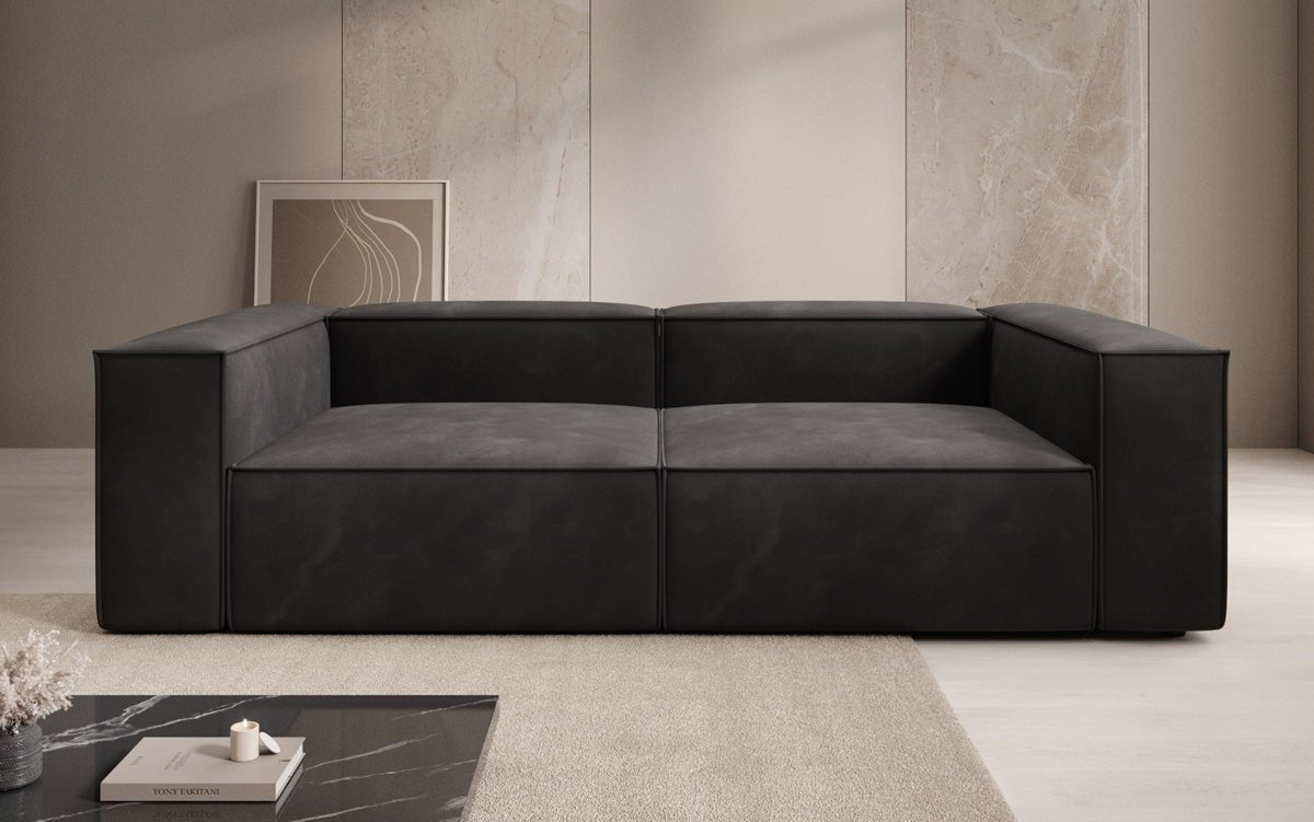 Designer Sofa Lesley 3-personers i Velour