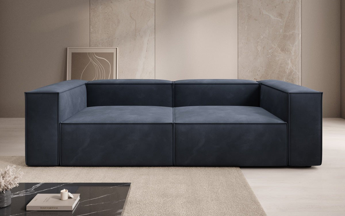 Designer Sofa Lesley 3-personers i Velour