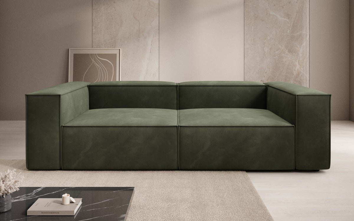 Designer Sofa Lesley 3-personers i Velour