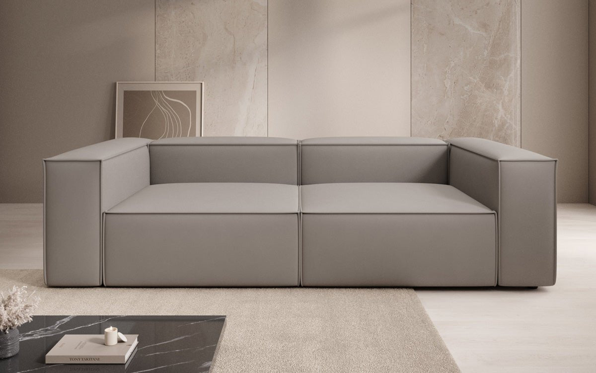 Designer Sofa Lesley 3 Sitzer in Stoff