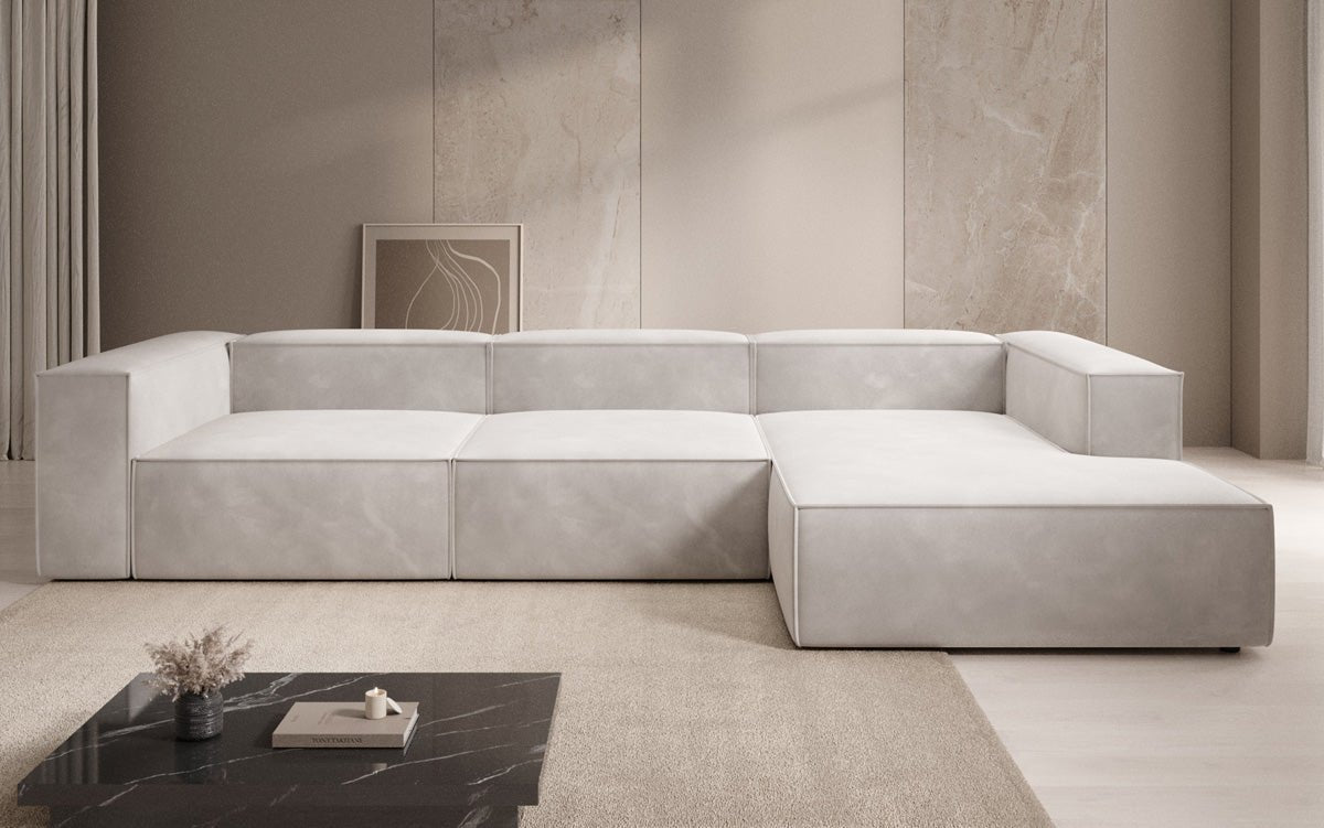 Designer Sofa Lesley L i Velour