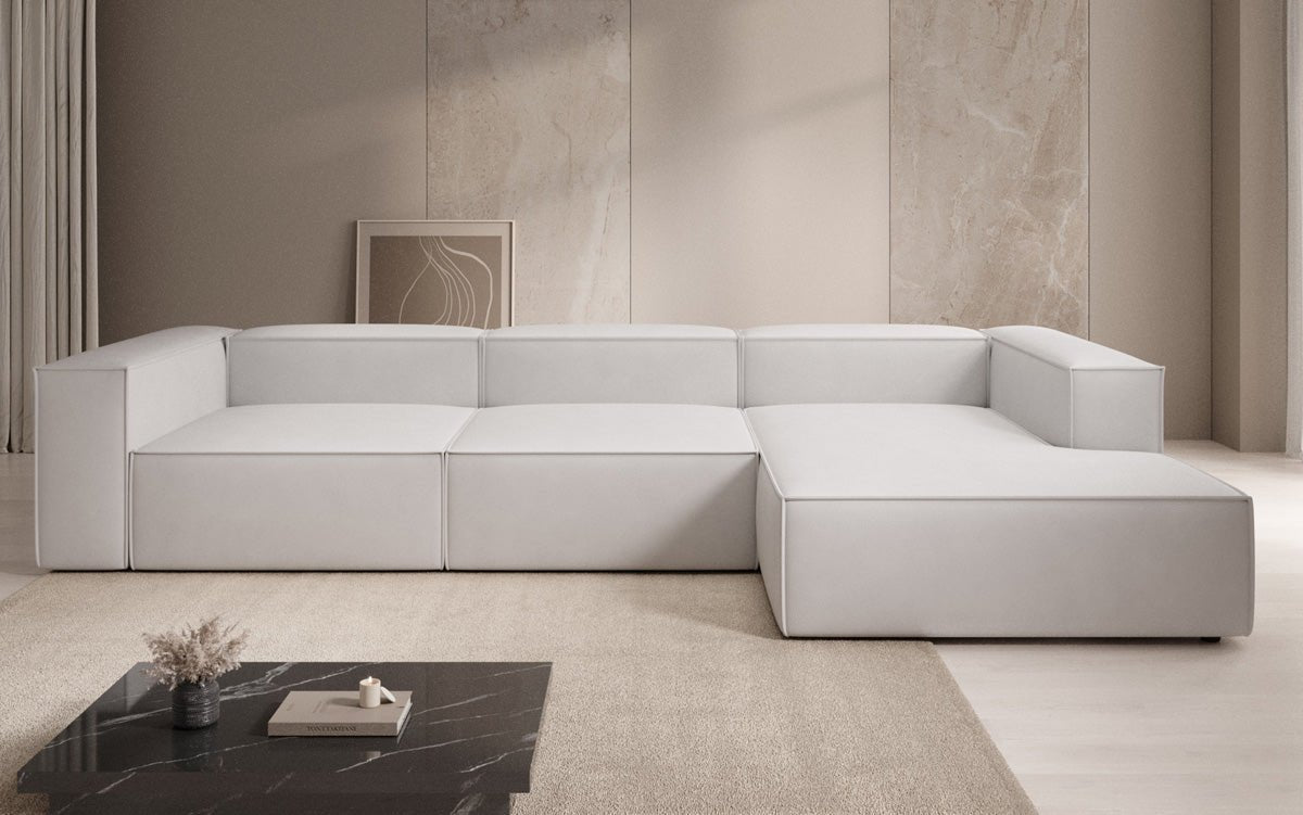 Designer Sofa Lesley L i ægte læder