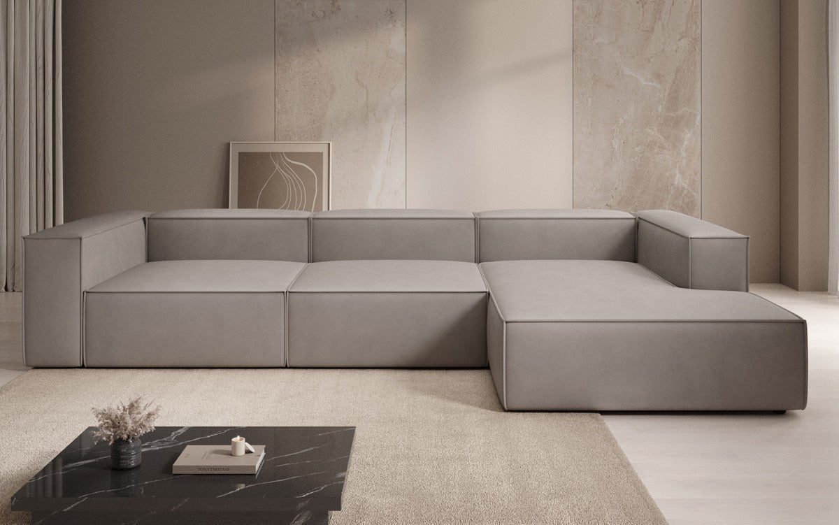 Designer Sofa Lesley L i ægte læder